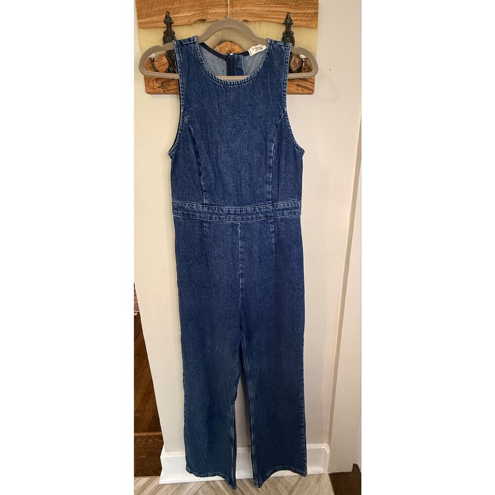 Denim jumpsuit sz M